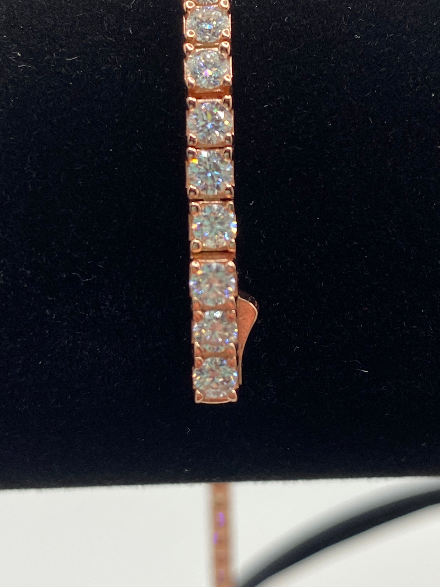 Tennis Bracelet 3mm - Rose Gold Vermeil