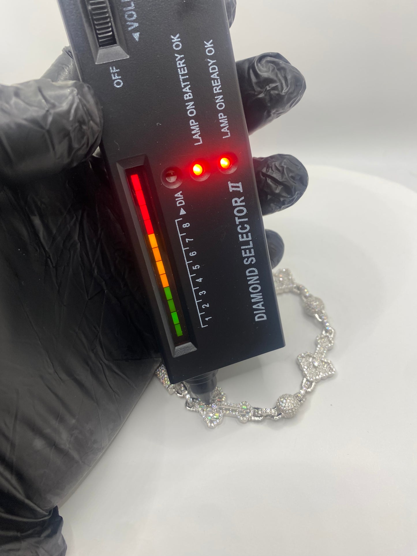 Baguette Cross Bracelet