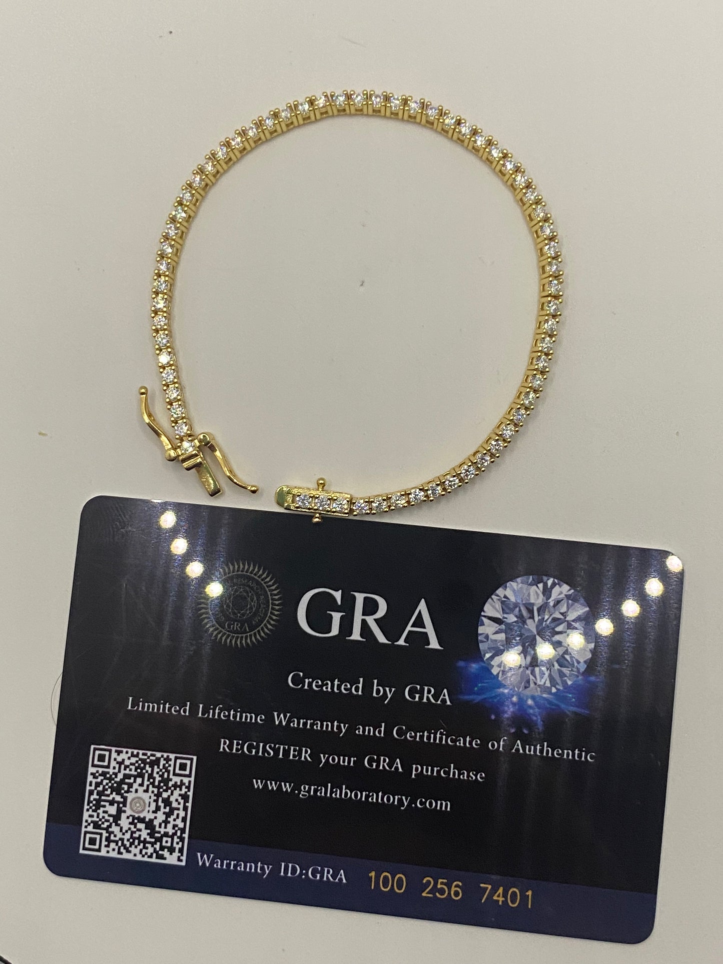 Tennis Bracelet 2mm - Vermeil