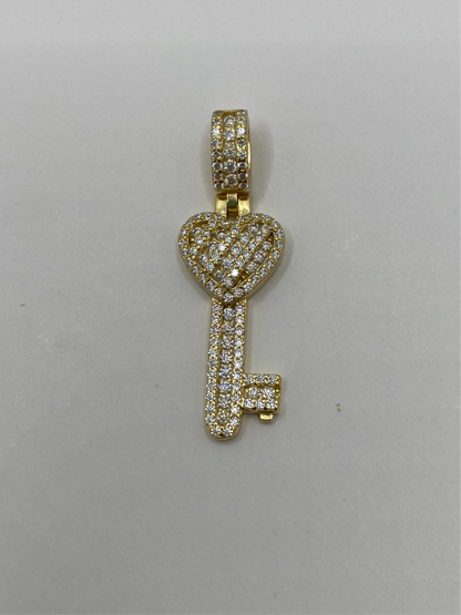 Vermeil - Key To Your Heart Pendant