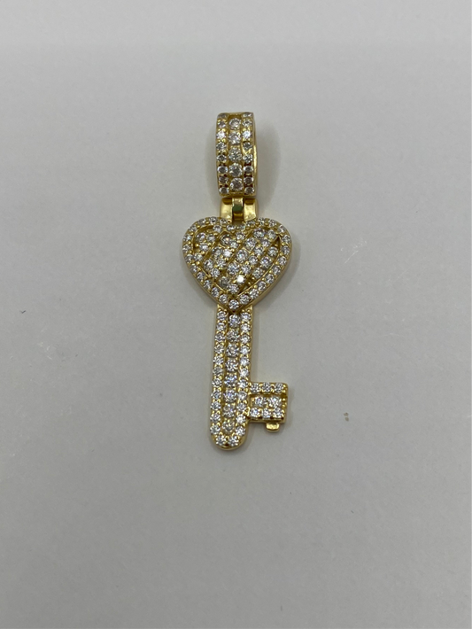 Vermeil - Key To Your Heart Pendant