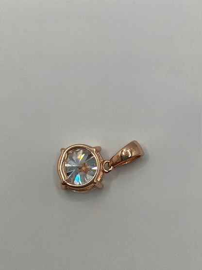 Rose Solitaire Pendant