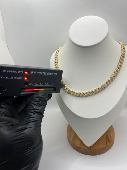 Miami Cuban Vermeil 8mm