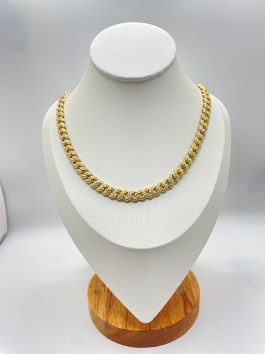 Miami Cuban Vermeil 8mm