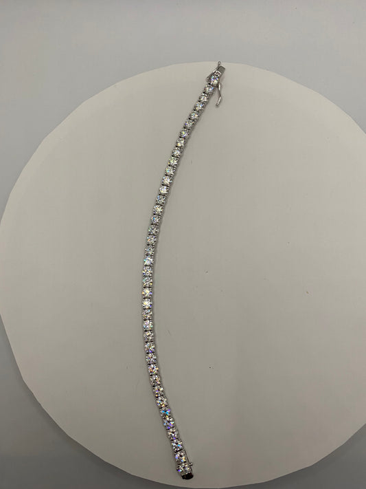 Tennis Bracelet 5mm - Sterling Silver
