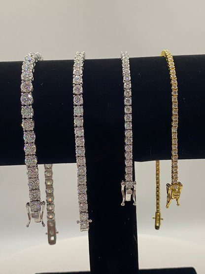 Tennis Bracelet 2mm - Vermeil