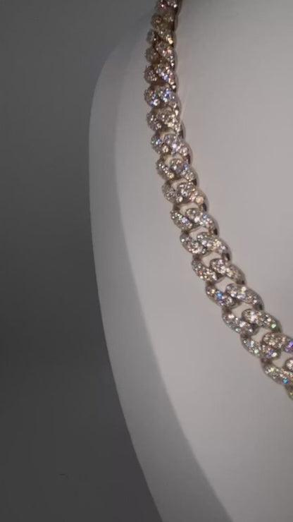 Miami Cuban Vermeil 8mm