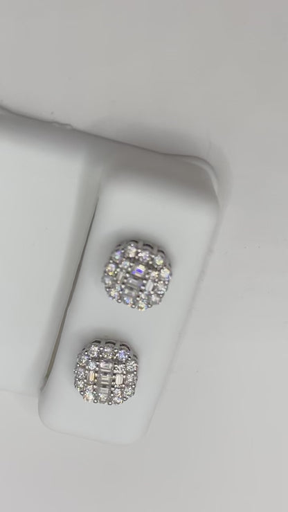Icy Pavé Studs