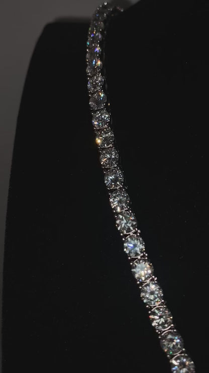 Moissanite Cross