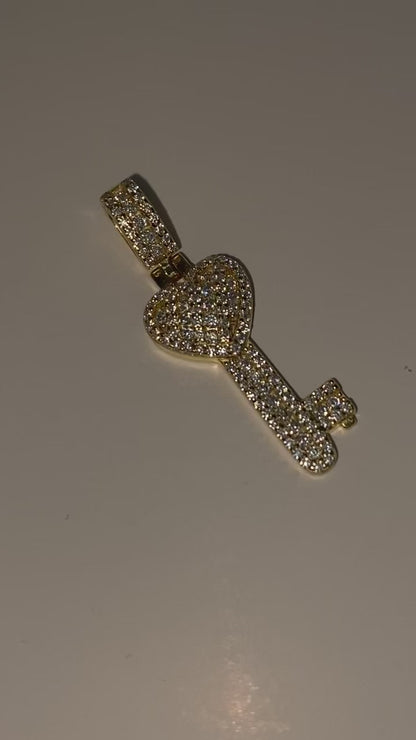 Vermeil - Key To Your Heart Pendant
